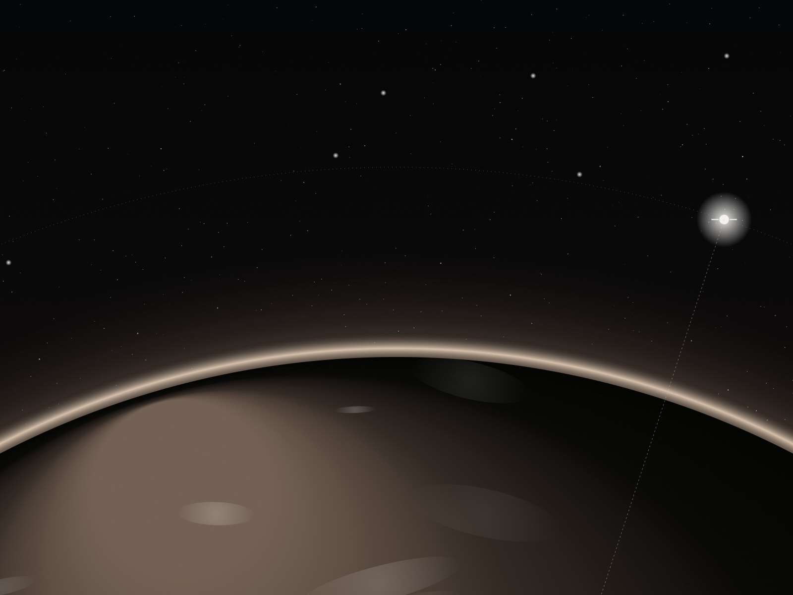 Orbital artwork — Sateliq brand motif